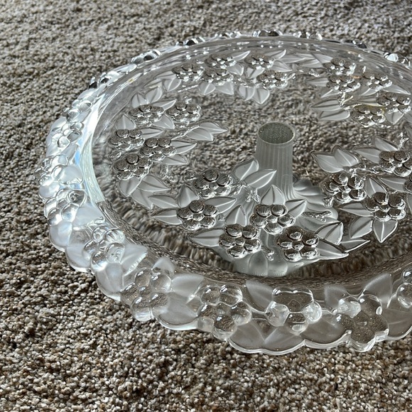 Other - 1970s Walther Crystal Cake Stand